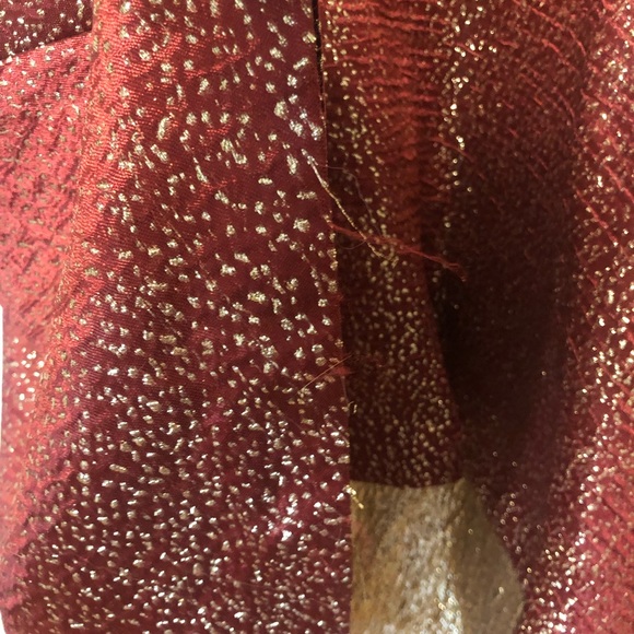 Anthropologie ML Monique Lhuillier Flounced Metallic Dress - Picture 12 of 16